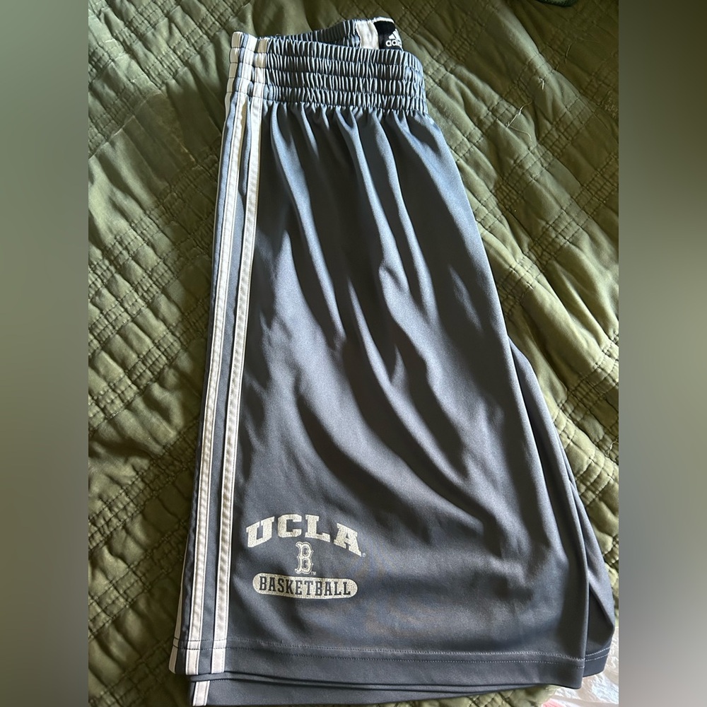 Adidas Gray Athletic Shorts